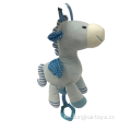 Caballo azul con musical